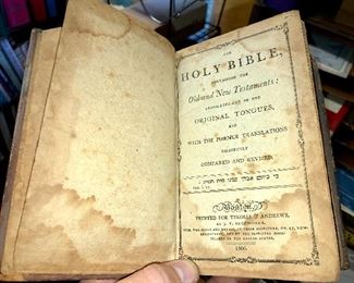 1806 Bible!