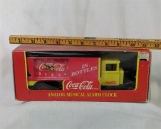 Coca Cola Musical alarm clock