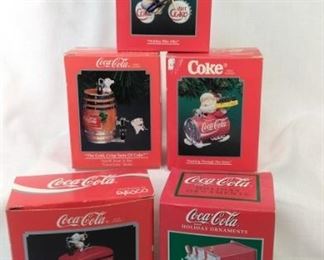 Coca Cola ornaments