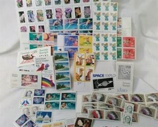 Large colleciton of unused stamps