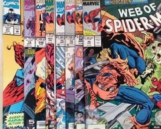 marvel comics Web of Spiderman