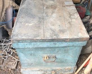 Antique carpenter's box