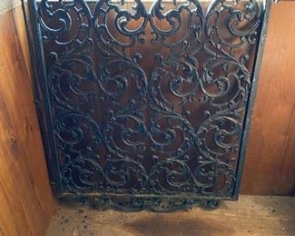 IRON VINTAGE GATE SINGLE IS   36' X 45 TALL $350.00