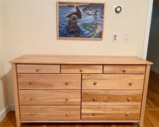 Matching 9-drawer dresser