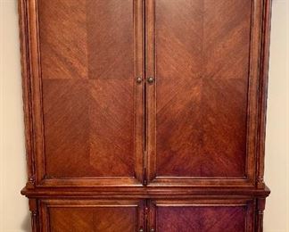 Hutch/Armoire with desk