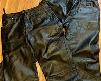 Harley leather pants