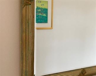 Large rectangular mirror