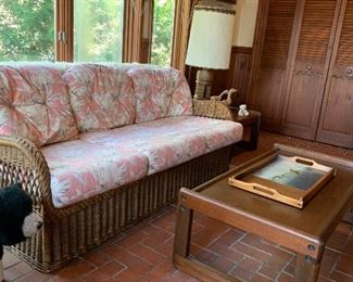 Rattan Sofa