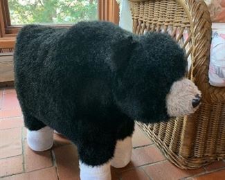 Bear Footstool
