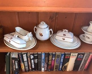 Ironstone, Tea Leaf Luster