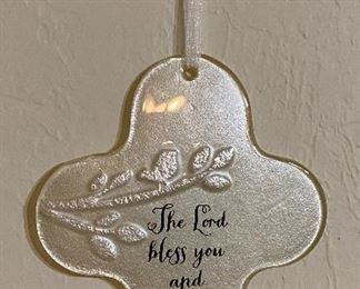 "The Lord Bless You & Keep You" Cross