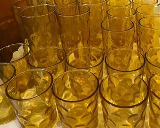 Harvest Gold Glassware 