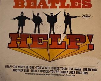 Vinyl Records "The Beatles" "HELP"