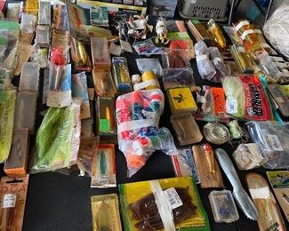 Assorted Fishing Lures & Supplies