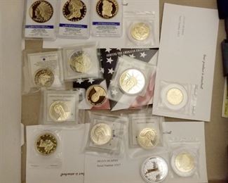 15 Misc America Mint Replica Collector Coins $30