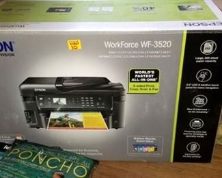 epson printer new in box WF 3520   $30