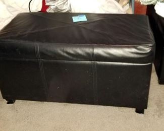 2 black blanket benches  - $24 for 2