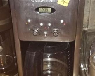 Cuisenart coffee maker works $14