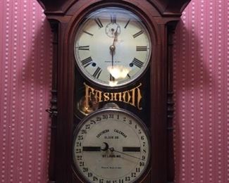 Working Antique Southern Calendar Seth Thomas Clock