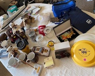 Collectible UPS and Kroger items