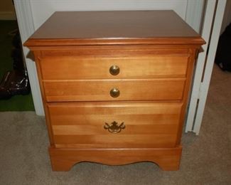3 drawer side/end table, 21" W x 16" D x22" H
