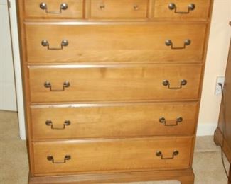Matching 7 drawer tall dresser