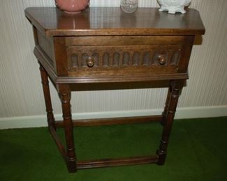 Vintage small console table