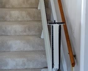 SRE-2010 Stair Lift Seat Tan right Bruno Chair Lift - 13 steps, 400 lb 