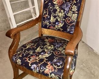 antique oak rocker