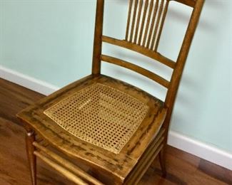cane seat antique chair