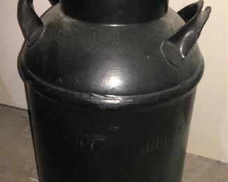 Russell Dairy Company milk can
