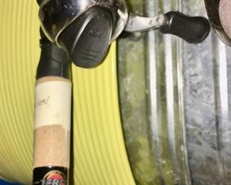 Zebco fishing rod, more fishing photos to come