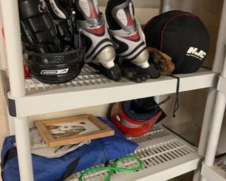 Roller Blades $20.00 Hockey Gloves $15.00 Hockey Helmet $15.00