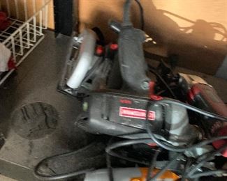 Power Tools $20.00 Each some smaller ones $10-$15 