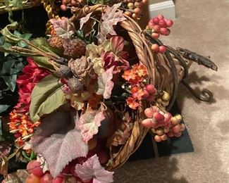 Autumn Basket Flowers $10.00