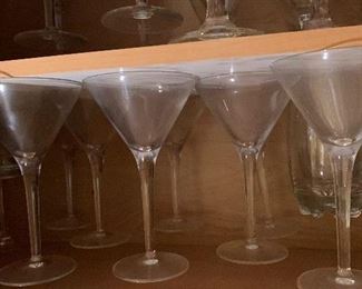 Martini Glasses $10.00 set