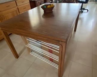 Oblong kitchen table $60