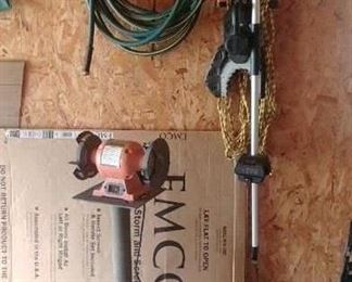 Grinde, waterhose, chainsaw extender, and more
