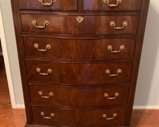Heritage mahogany 7 drawer chest