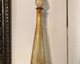 Large Vintage Stoppered Genie Bottle