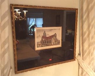 vintage framed prints