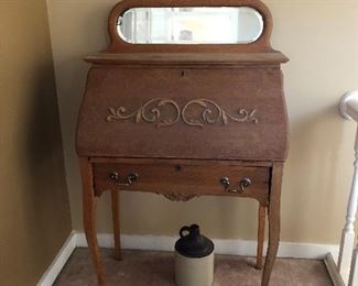 Antique writing desk -(picture not for sale)