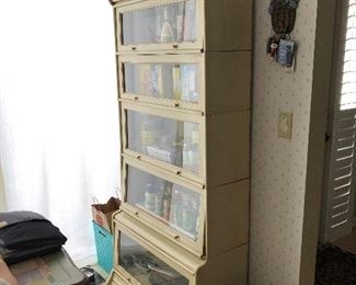 She thinks outside the box using this as a pantry.. love this !