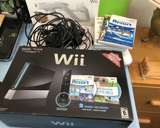 Wii with games