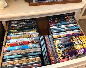 Many sets of DVD collectibles