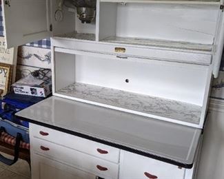 Vintage Marsh Hoosier Cabinet