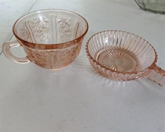 Pink Depression Glass