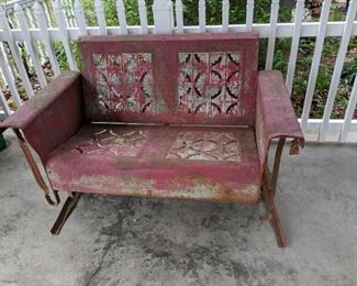 Metal Porch Rocker