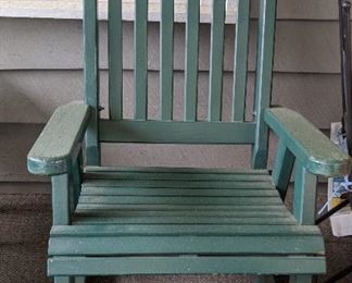 Wooden Outdoor Rocker