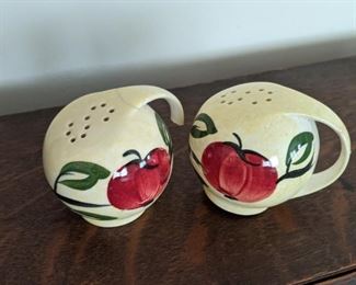 Apple Salt and Pepper Shakers